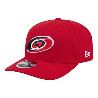 Men's New Era Red Carolina Hurricanes 9SEVENTY COOLERA Adjustable Hat