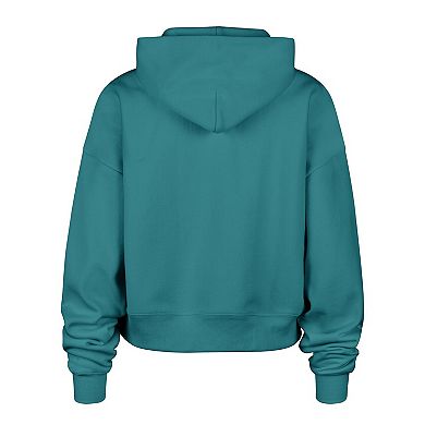 Women's '47 Teal New York Mets Contemporary Basics Anderson Foundation Hoodie
