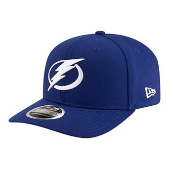 Men's New Era Blue Tampa Bay Lightning 9SEVENTY COOLERA Adjustable Hat