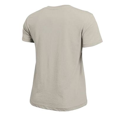 Women's Champion Light Brown Carolina Panthers Cocoa Butter T-Shirt
