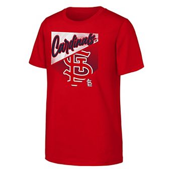 Youth Outerstuff Red St. Louis Cardinals Prime Plate T-Shirt
