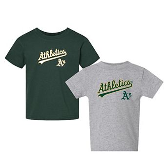 Toddler Green/Gray Athletics Logo 2-Pack T-Shirt Set
