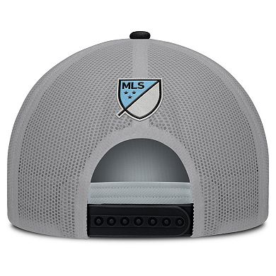 Men's Fanatics White Minnesota United FC On Deck A-Frame Trucker Adjustable Hat