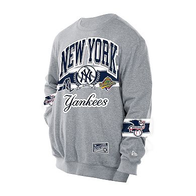 Men's New Era Gray New York Yankees Sport Classics Sweatshirt