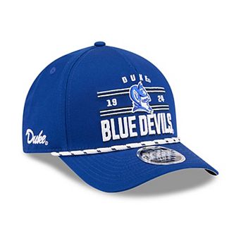 Men's New Era Royal Duke Blue Devils Historic March Madness 9FORTY M-Crown Adjustable Hat