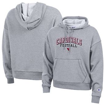 Women's Champion Gray Arizona Cardinals Triumph Tri-Blend Hoodie