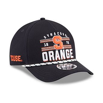 Men's New Era Black Syracuse Orange Historic March Madness 9FORTY M-Crown Adjustable Hat