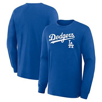 Men's Fanatics Royal Los Angeles Dodgers Lock-Up Legacy Long Sleeve T-Shirt