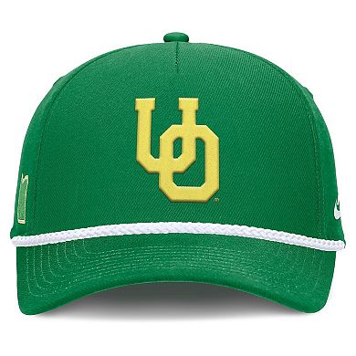 Unisex Nike Green Oregon Ducks 2026 Basketball Refresh 5-Panel Rope Rise Hat