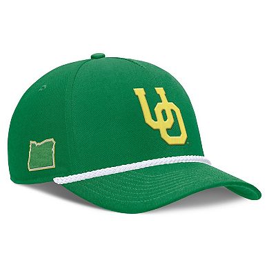 Unisex Nike Green Oregon Ducks 2026 Basketball Refresh 5-Panel Rope Rise Hat