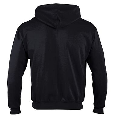 Men's Champion Black Carolina Panthers Powerblend Fleece Full-Zip Hoodie