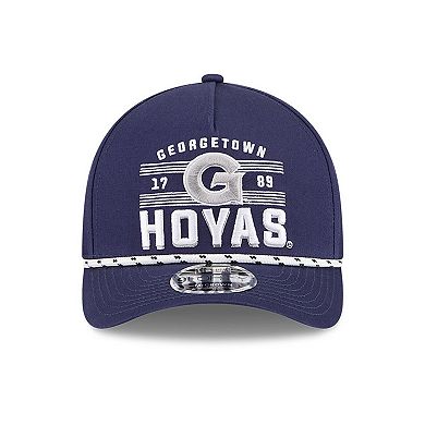 Men's New Era Navy Georgetown Hoyas Historic March Madness 9FORTY M-Crown Adjustable Hat