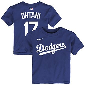 Toddler Shohei Ohtani Royal Los Angeles Dodgers Name & Number T-Shirt