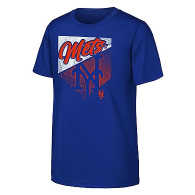 Youth Outerstuff Royal New York Mets Prime Plate T-Shirt