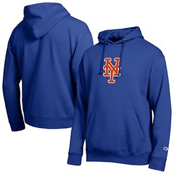 Men's Champion Royal New York Mets All Star Embroidered Logo Hoodie