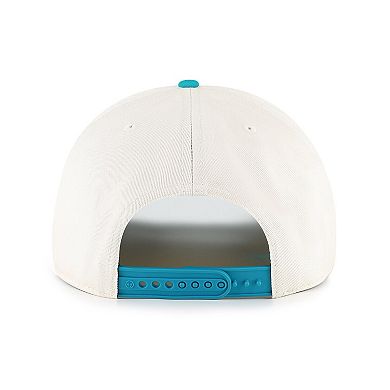 Men's '47 Natural Miami Dolphins Frame Out Two Tone Hitch Adjustable Hat