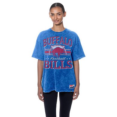Women's New Era Royal Buffalo Bills Throwback Oversized T-Shirt