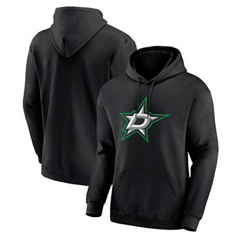 Men's Logo Athletic Black Dallas Stars Essential Hoodie