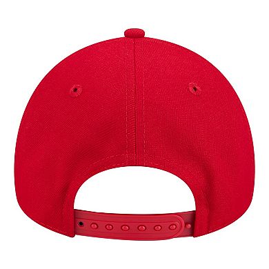 Youth New Era Red NC State Wolfpack 9FORTY A-Frame Adjustable Hat