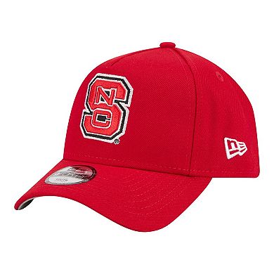 Youth New Era Red NC State Wolfpack 9FORTY A-Frame Adjustable Hat