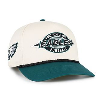 Men's '47 Natural Philadelphia Eagles Frame Out Two Tone Hitch Adjustable Hat