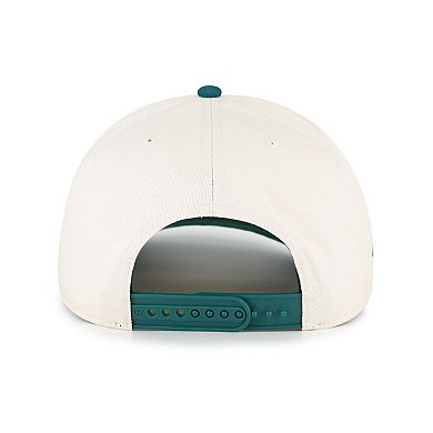 Men's '47 Natural Philadelphia Eagles Frame Out Two Tone Hitch Adjustable Hat