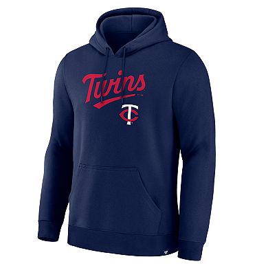 Men's Fanatics Navy Minnesota Twins Lock-Up Legacy Hoodie