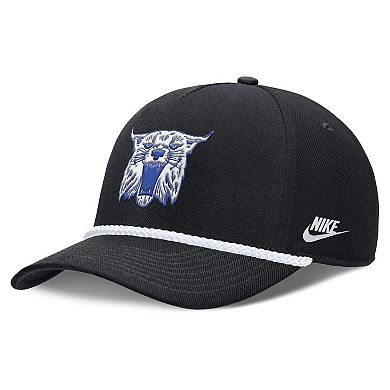 Unisex Nike Black Kentucky Wildcats 2026 Basketball Refresh 5-Panel Rope Rise Hat