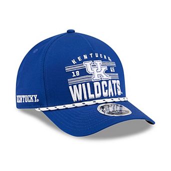 Men's New Era Royal Kentucky Wildcats Historic March Madness 9FORTY M-Crown Adjustable Hat