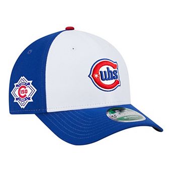 Men's New Era White/Royal Chicago Cubs 150th Anniversary 9FORTY M-Crown Adjustable Hat