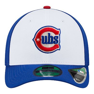 Men's New Era White/Royal Chicago Cubs 150th Anniversary 9FORTY M-Crown Adjustable Hat