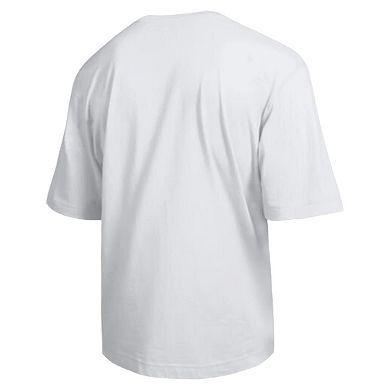 Men's Champion White Seattle Mariners All Star Arched Chenille Wordmark T-Shirt