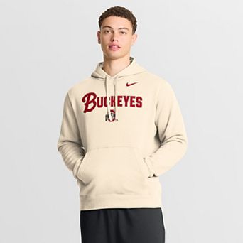 Men's Nike Natural Ohio State Buckeyes Primetime Club Hoodie