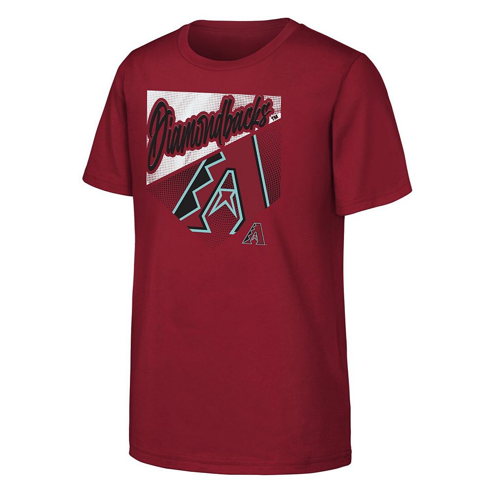 Youth Outerstuff Red Arizona Diamondbacks Prime Plate T-Shirt