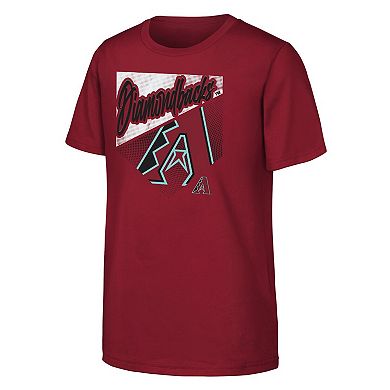 Youth Outerstuff Red Arizona Diamondbacks Prime Plate T-Shirt