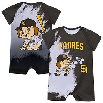 Newborn Outerstuff Brown San Diego Padres Baby Mascot Bodysuit