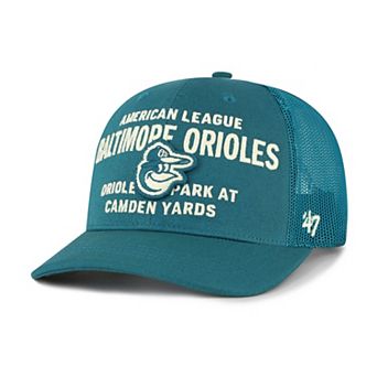 Men's '47 Teal Baltimore Orioles Contemporary Hitch Adjustable Trucker Hat
