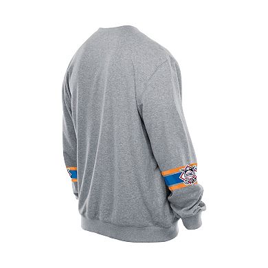 Men's New Era Gray New York Mets Sport Classics Sweatshirt