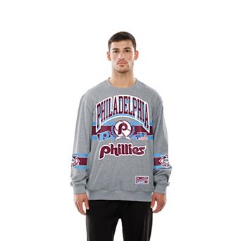 Men's New Era Gray Philadelphia Phillies Sport Classics Sweatshirt