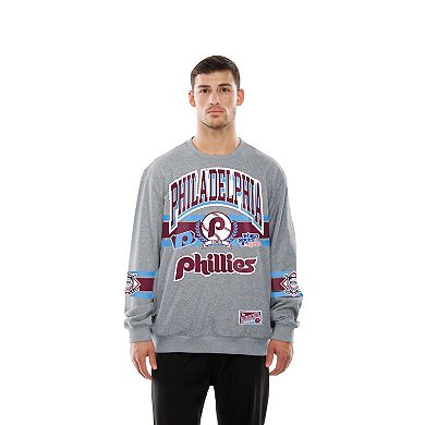 Men's New Era Gray Philadelphia Phillies Sport Classics Sweatshirt