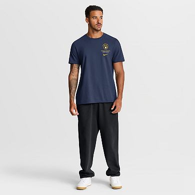Men's Nike Navy Milwaukee Brewers Primetime 2-Hit T-Shirt
