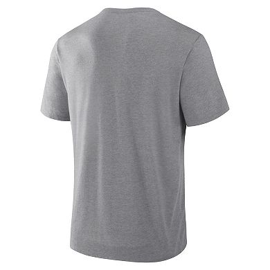 Men's Fanatics Heather Gray Chicago White Sox Play Tribute Tri-Blend T-Shirt