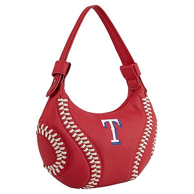 Montana West Texas Rangers Red Shoulder Hobo Bag