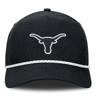 Men's Fanatics Black Texas Longhorns Undertone Rope Adjustable Hat