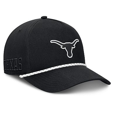 Men's Fanatics Black Texas Longhorns Undertone Rope Adjustable Hat