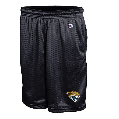 Men's Champion Black Jacksonville Jaguars Classic Mesh Shorts