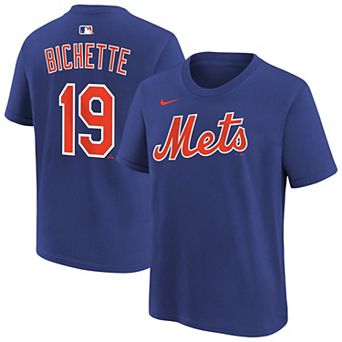 Youth Nike Bo Bichette Royal New York Mets Name & Number T-Shirt