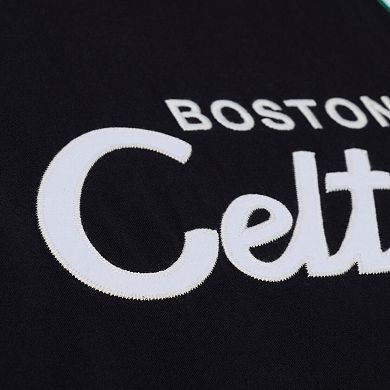 Men's Mitchell & Ness Black Boston Celtics Head Coach T-Shirt