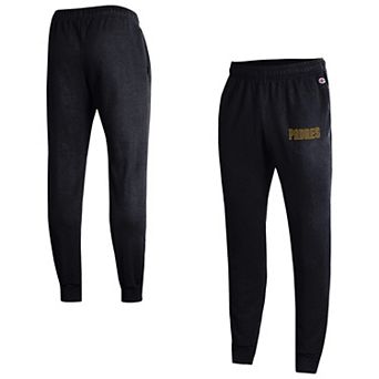 Men's Champion Black San Diego Padres Powerblend Joggers