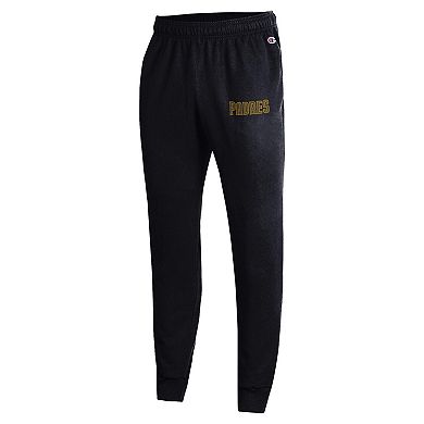 Men's Champion Black San Diego Padres Powerblend Joggers